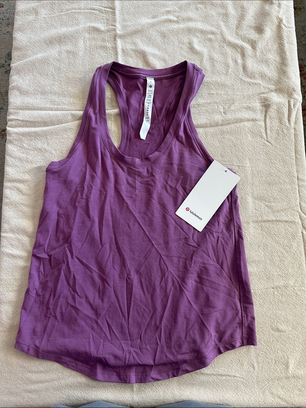 lululemon athletica Women’s Plum Racerback Tank Top